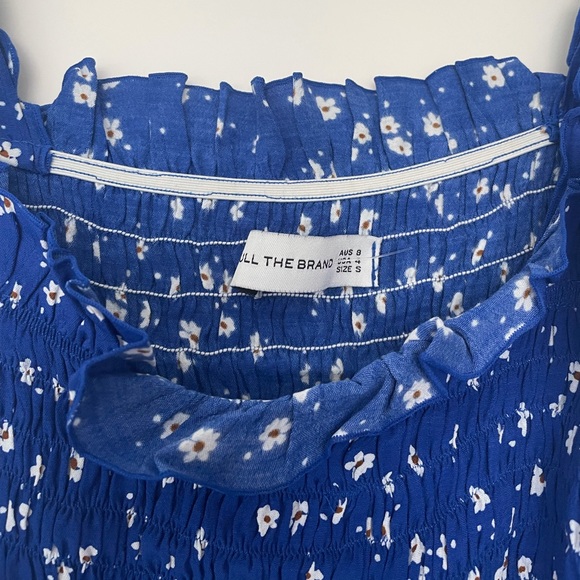 NWOT Faithfull the Brand Del Mar Smocked Minidress - Picture 10 of 11